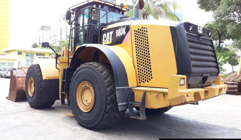 980K CATERPILLAR WHEEL LOADER – 2012 MODEL pieno