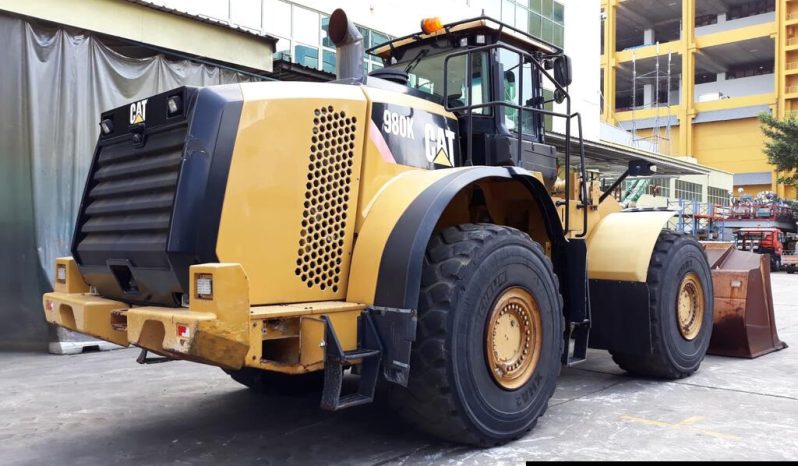 980K CATERPILLAR WHEEL LOADER – 2012 MODEL pieno